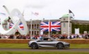 Mark Webber driving the Infiniti Emerg-E at the 2012 Goodwood Festival of Speed