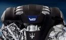 Maserati V-6 engine