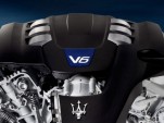 Maserati V-6 engine