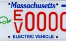 Massachusetts Electric Car Plate