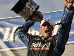 Matt Hagan lets loose with his championship Wally - Anne Proffit photo