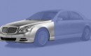 Maybach facelift leaked images
