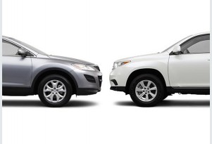 Mazda CX-9 Vs. Toyota Highlander: Compare Cars