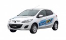Mazda Demio EV test-fleet electric car in Japan (aka Mazda2)