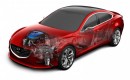 Mazda i-ELOOP regenerative braking system with capacitor storage