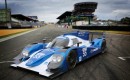 Mazda/Lola LMP2 car at Le Mans - Courtesy Mazda