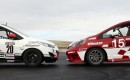 Mazda2 and Honda Fit B-Spec prototype cars