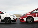 Mazda2 and Honda Fit B-Spec prototype cars
