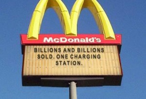 North Carolina McDonald's To Offer Charging Station For Plug-In Hybrids and EVs
