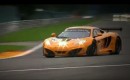 McLaren 12C GT3 prepares for the 2012 24 Hours of Spa