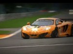 McLaren 12C GT3 prepares for the 2012 24 Hours of Spa