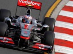 McLaren driver Jenson Button at 2011 Canadian Grand Prix