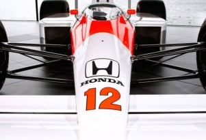 McLaren F1 car powered by Honda
