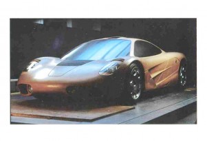 McLaren F1 clay model