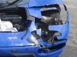 McLaren F1 crash in Germany