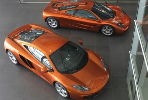 McLaren MP4-12C and F1 supercars