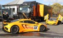 McLaren MP4-12C GT3 race car at the Nurburgring