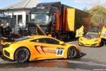 McLaren MP4-12C GT3 race car at the Nurburgring