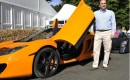 McLaren MP4-12C makes world debut at Goodwood Festival.