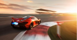 McLaren P1 at Bahrain International Circuit