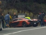 McLaren P1 on the set of upcoming Need For Speed movie