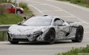McLaren P1 supercar spy shots