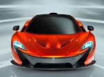McLaren P1 supercar, leaked images
