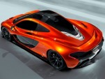 McLaren P1 supercar, leaked images