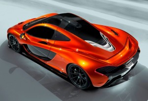 McLaren P1 supercar, leaked images