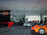 McLaren retail environment concept rendering