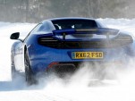 McLaren's ice driving school in Gstaad, Switzerland - image: McLaren
