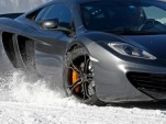 McLaren's ice driving school in Gstaad, Switzerland - image: McLaren