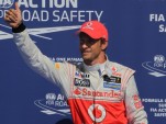 McLaren's Jenson Button at the 2012 Formula 1 Belgian Grand Prix