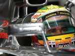 McLaren’s Lewis Hamilton at the 2012 Formula 1 Brazilian Grand Prix