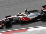 McLaren’s Lewis Hamilton in the MP4-27