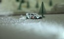 Mental Block hoons a very small Ford Fiesta in Snowkhana