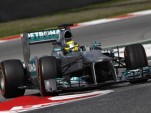 Mercedes AMG at the 2013 Formula One Spanish Grand Prix