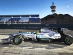 Mercedes AMG's 2013 Formula One race car, the W04
