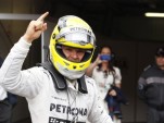 Mercedes AMG’s Nico Rosberg at the 2013 Formula One Monaco Grand Prix