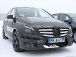 2013 Mercedes-Benz B Class AMG spy shots