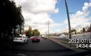 Mercedes-Benz CL Class involved in crash with three other cars