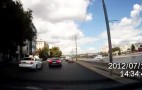 Speeding Mercedes-Benz CL Driver Takes Out Four Other Cars: Video
