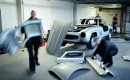 Mercedes-Benz destroys 300 SL replica