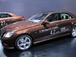 Mercedes-Benz E400 Hybrid and E300 Bluetec Hybrid live photos