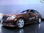 Mercedes-Benz E400 Hybrid and E300 Bluetec Hybrid live photos