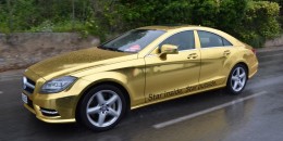 Mercedes-Benz gold shuttle service at the 2012 Cannes Film Festival