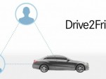 Mercedes-Benz mbrace Drive2Friend feature
