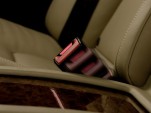 Mercedes-Benz rear active seat-belt buckle