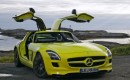 Mercedes-Benz SLS AMG E-Cell electric vehicle (image via Auto Bild)