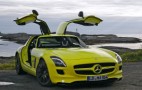 Move Over Tesla. There’s a Mercedes Gullwing SLS AMG E-Cell Behind You. 